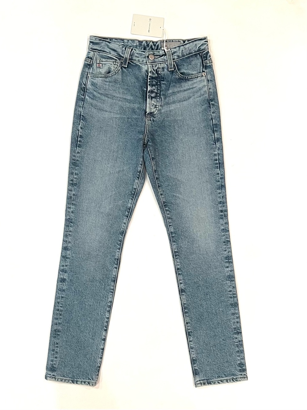 AG Adriano Goldschmied Contour 360 Alexxis Slim High Rise Vintage Fit Jeans 25 R